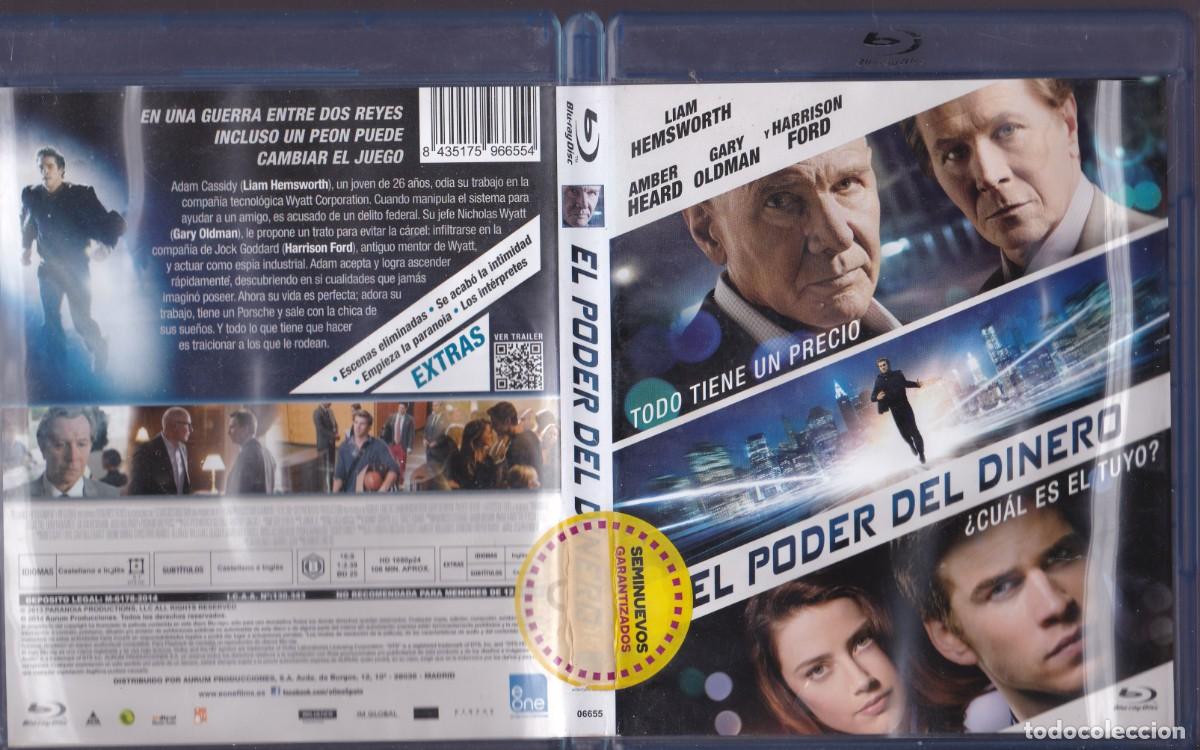 Cine: EL PODER DEL DINERO BLU-RAY 2014 HARRISON FORD GARY OLDMAN... EDICI&Oacute;N ESPA&Ntilde;OLA