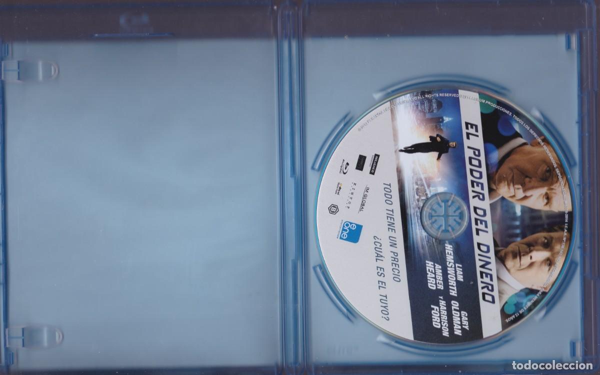 Cine: EL PODER DEL DINERO BLU-RAY 2014 HARRISON FORD GARY OLDMAN... EDICI&Oacute;N ESPA&Ntilde;OLA - Foto 2