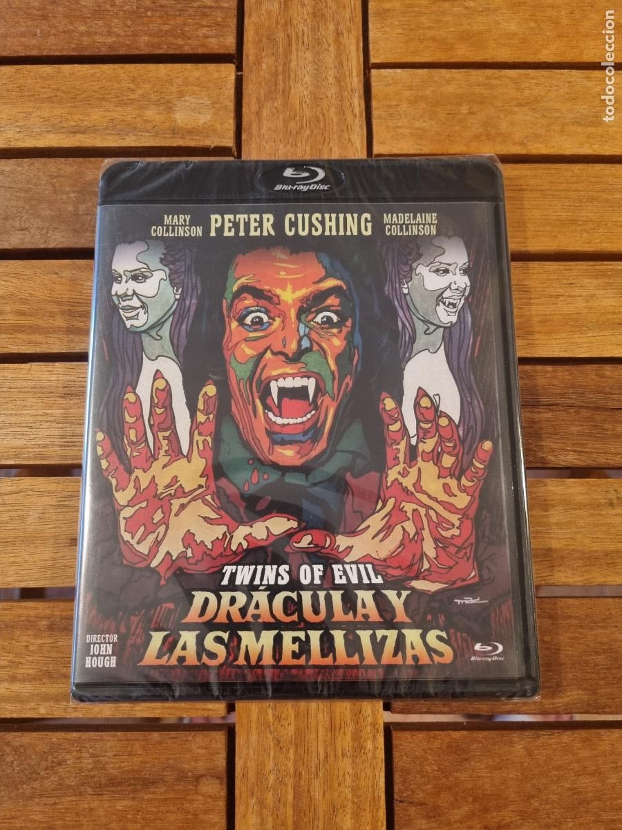 Cine: Dr&aacute;cula y las Mellizas - Blu-ray nuevo - Twins of evil - Peter Cushing