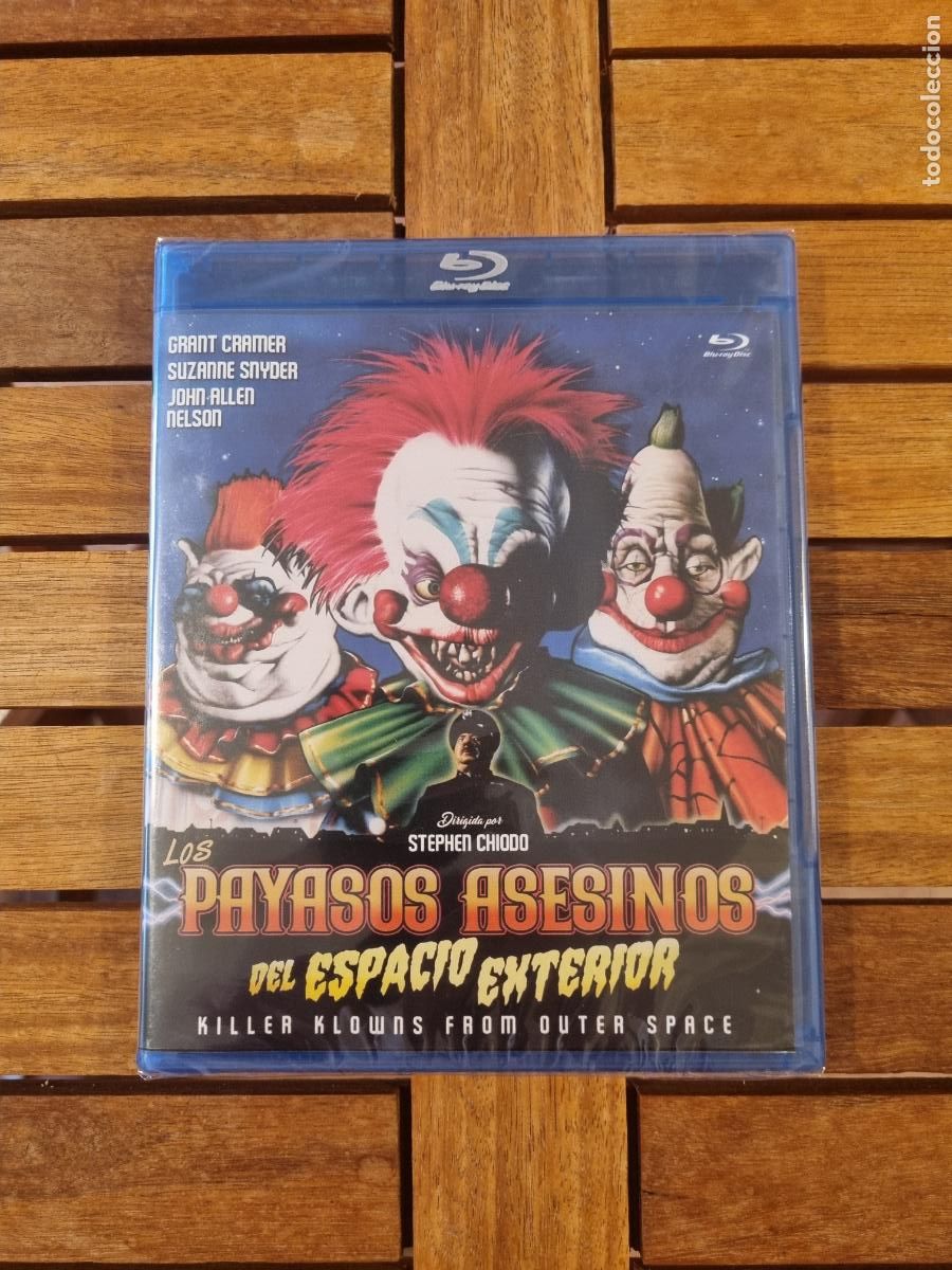 Cine: Los payasos asesinos del espacio exterior - Blu-ray nuevo - Killer Klowns from outer space