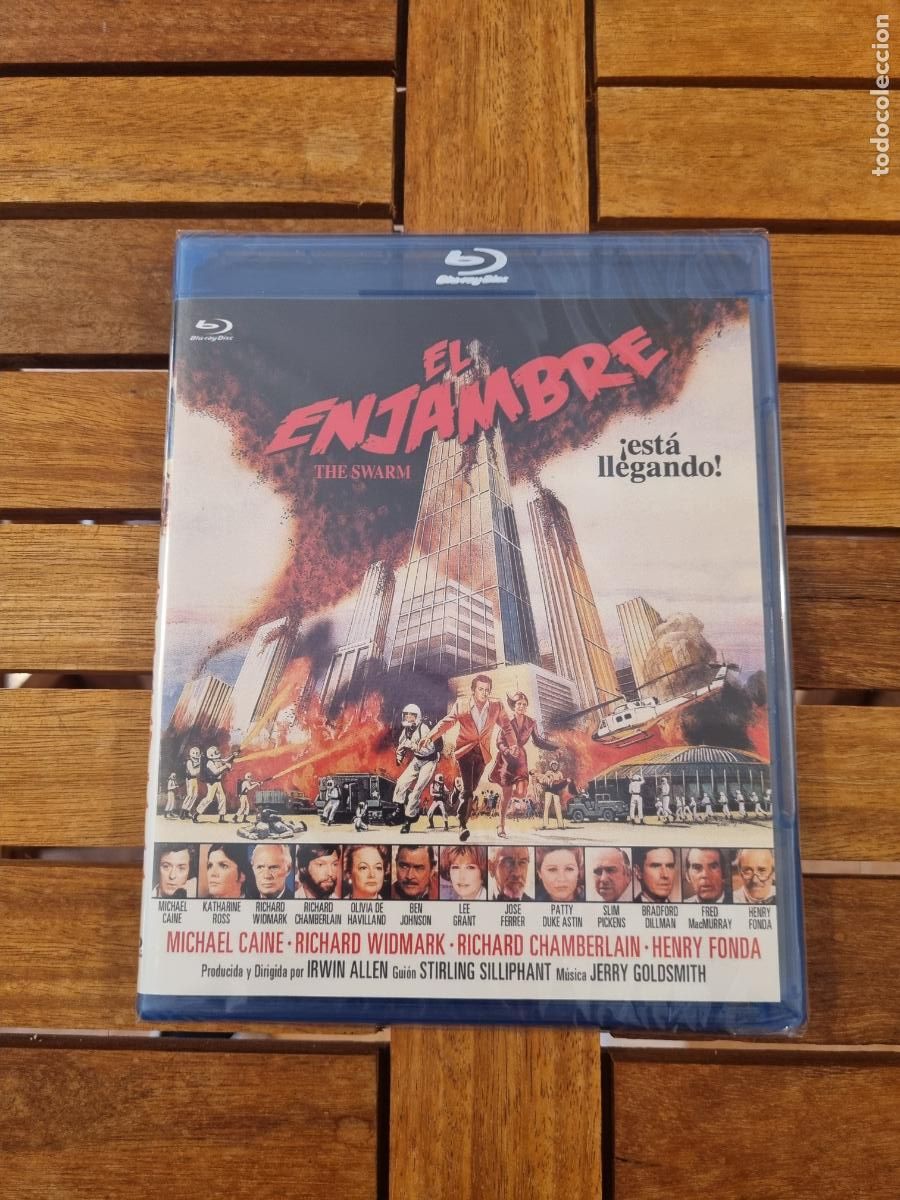 Cine: El Enjambre - Blu-ray nuevo - The Swarm - Michael Caine