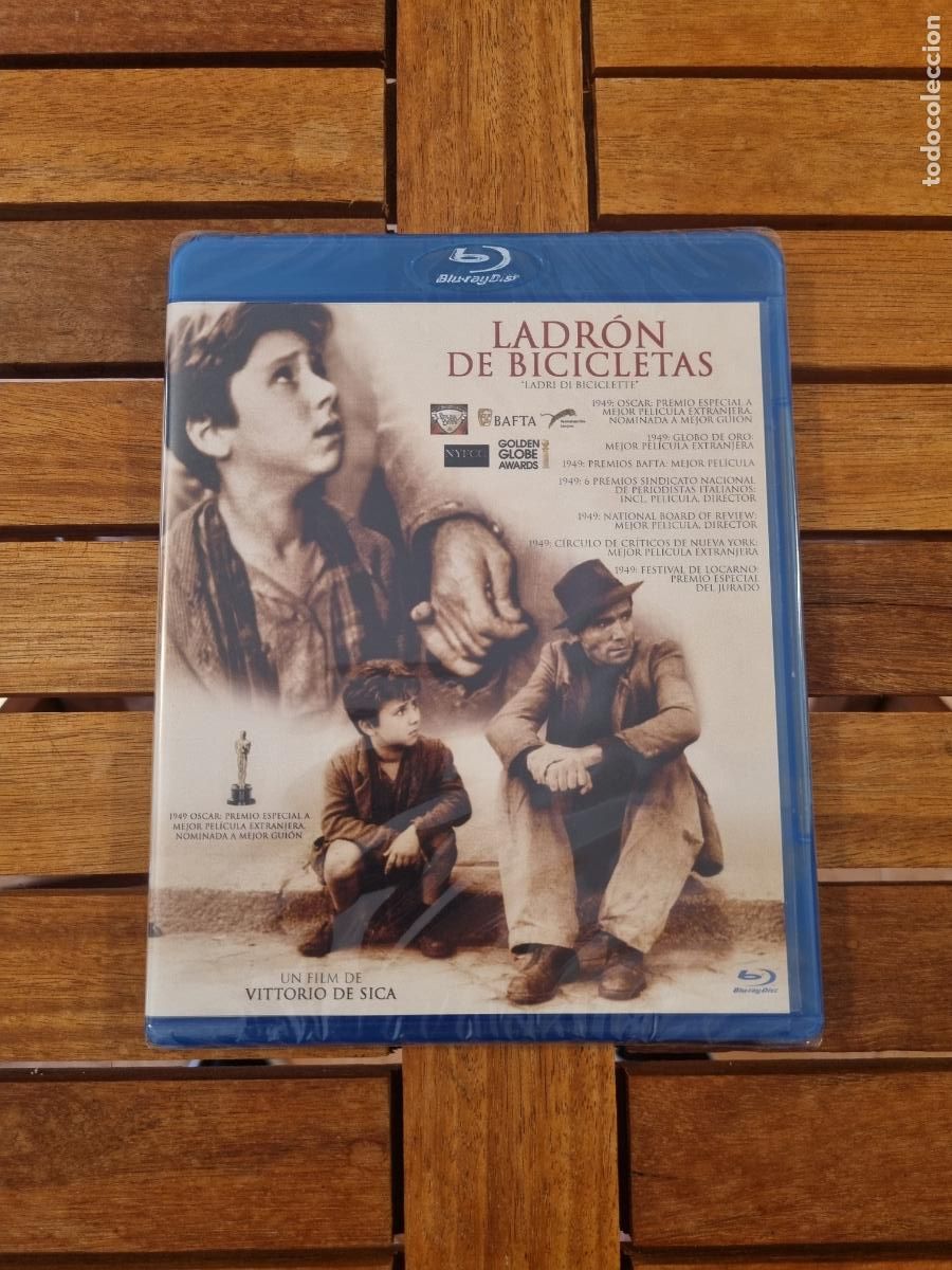 Cine: Ladr&oacute;n de bicicletas - Blu-ray nuevo - Ladri di biciclette