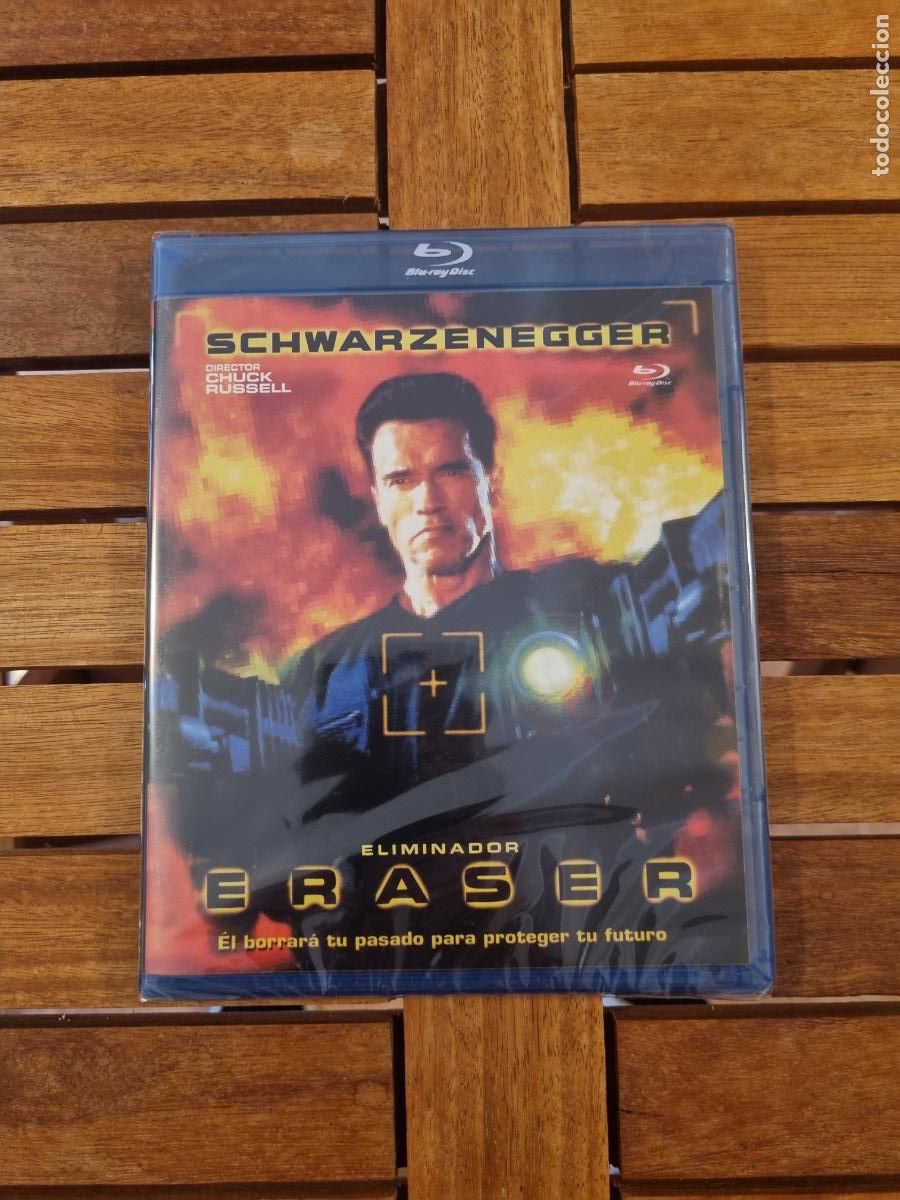 Cine: Eraser - Blu-ray nuevo - Eliminador - Arnold Schwarzenegger