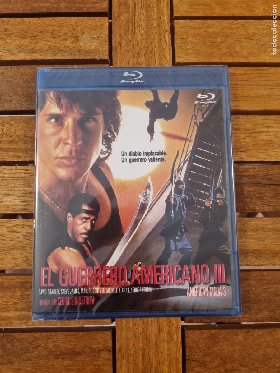 Cine: El Guerrero Americano III - Blu-ray nuevo - American Ninja 3: Blood Hunt
