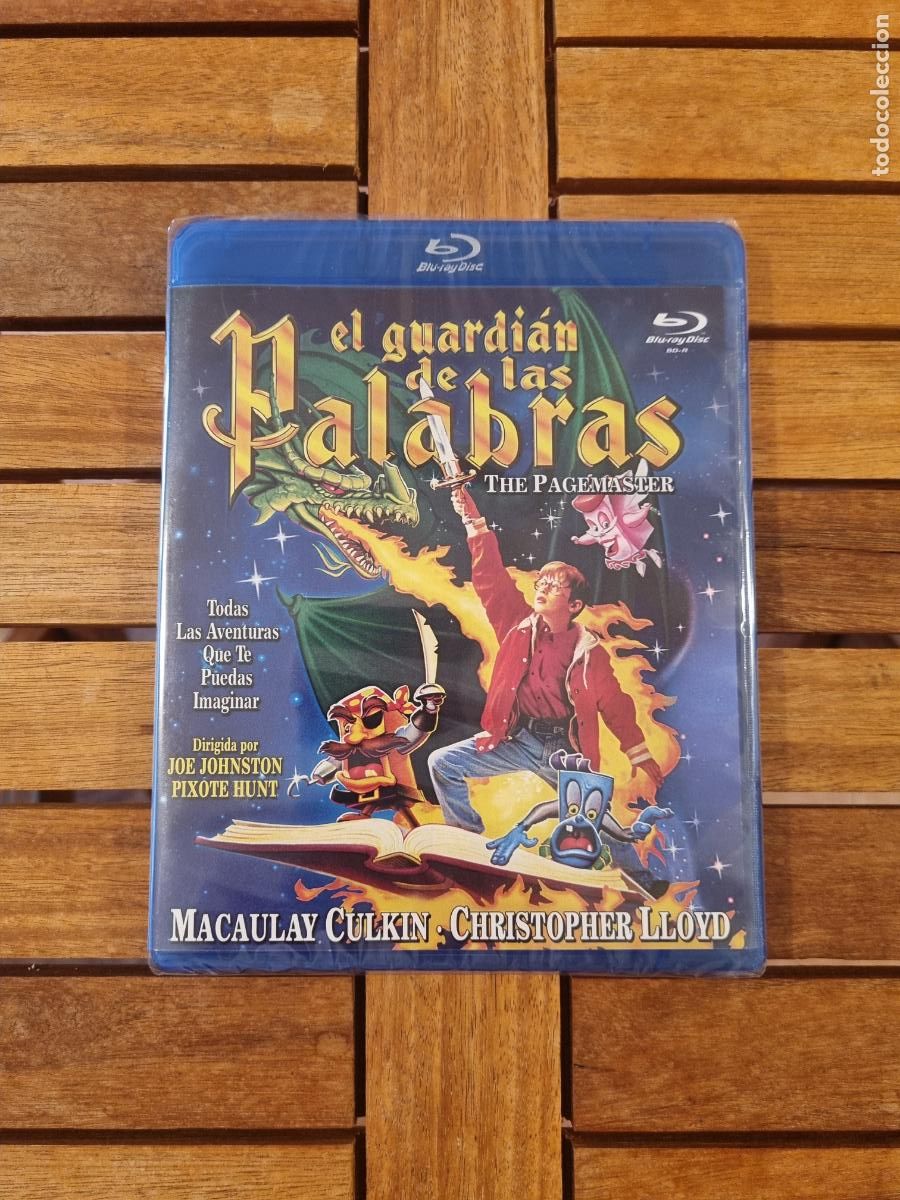 Cine: El guardi&aacute;n de las palabras - Blu-ray nuevo - The Pagemaster - Macaulay Culkin