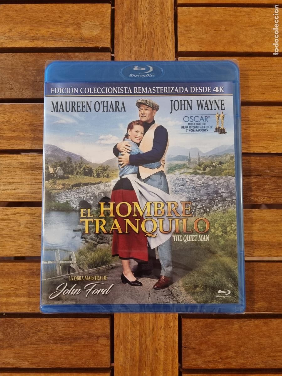Cine: El hombre tranquilo - Blu-ray nuevo - The quiet man - John Wayne