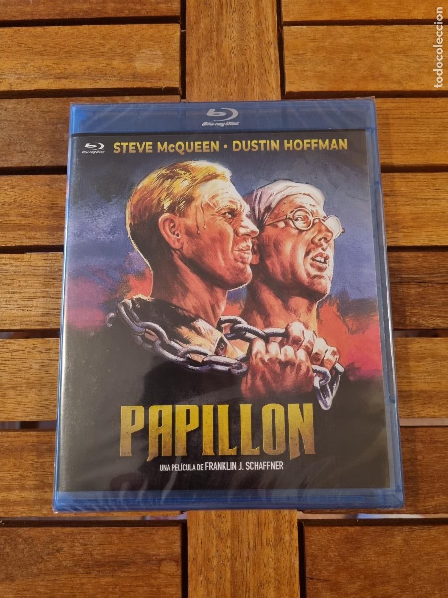 Cine: Papillon - Blu-ray nuevo - Steve McQueen y Dustin Hoffman