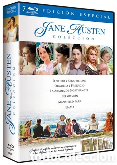 Cine: Pack Jane Austen - Contiene 6 Postales Vintage [BD-R] [Blu-ray]
