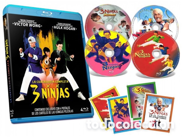 Cine: Cuatrilogia 3 peque&ntilde;os ninjas