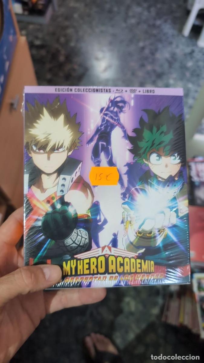 Cine: My Hero Academia: El despertar de los heroes, Blu-Ray Ed. coleccionista. Precintado.