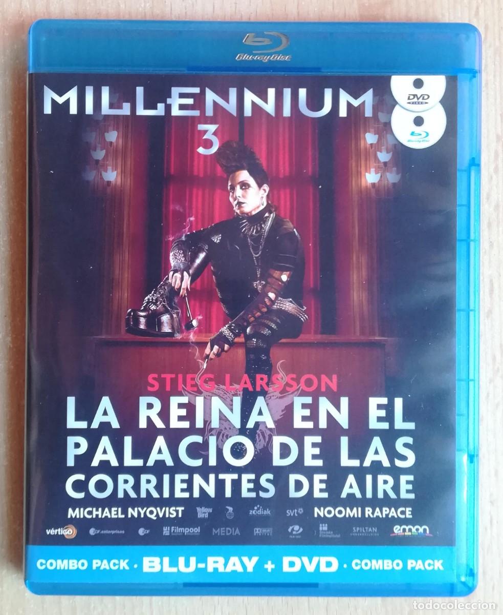 Cine: DVD + Bluray Millenium 3. Stieg Larsson, Michel Nyqvist, Noomi Rapace