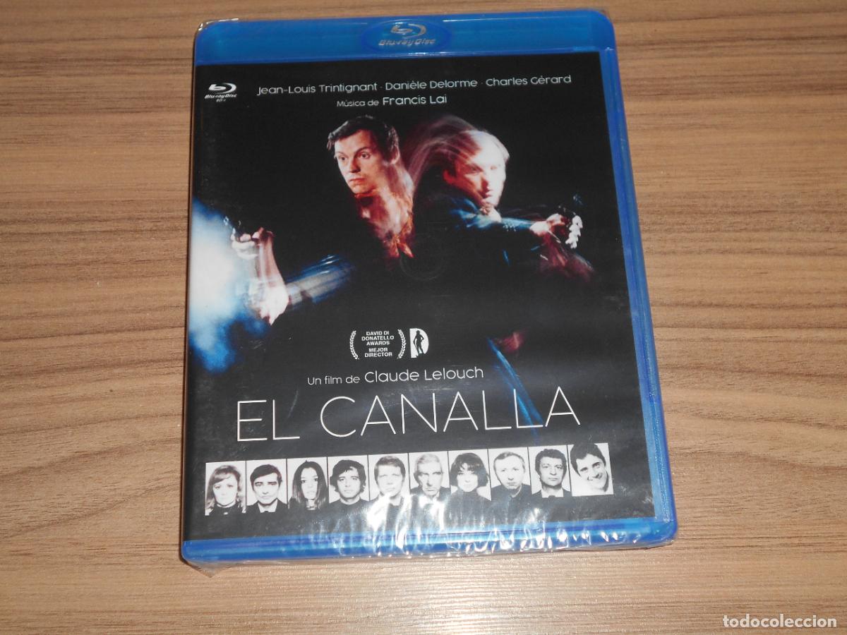 Cine: EL CANALLA BLU-RAY DISC de CLAUDE LELOUCH Jean-Louis Trintignant NUEVO PRECINMTADO