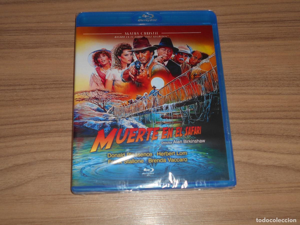 Cine: MUERTE EN EL SAFARI BLU-RAY DISC de AGATHA CHRISTIE Donald Pleasence NUEVO PRECINTADO