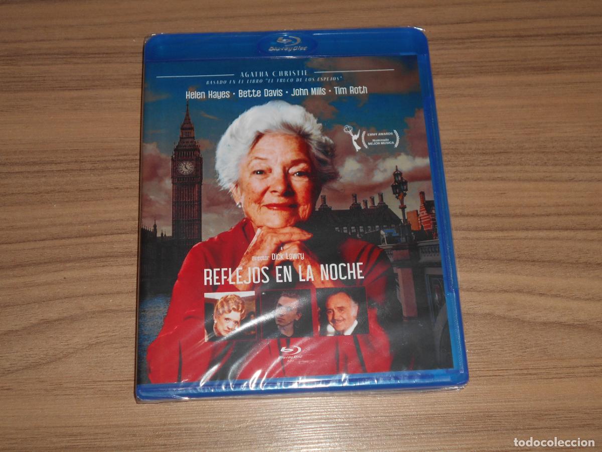 Cine: REFLEJOS EN LA NOCHE BLU-RAY DISC de AGATHA CHRISTIE Bette Davis NUEVO PRECINTADO