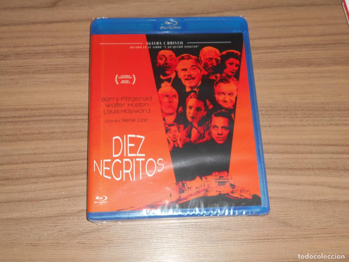 Cine: DIEZ NEGRITOS BLU-RAY DISC de AGATHA CHRISTIE Walter Huston NUEVO PRECINTADO