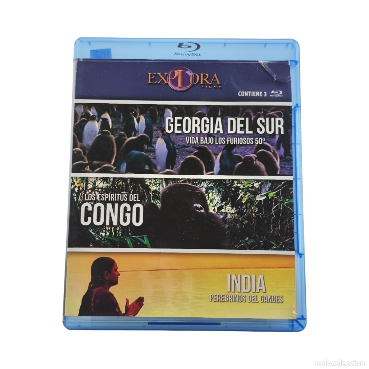 Cine: GEORGIA DEL SUR ''VIDA BAJO LOS FURIOSOS 50&ordm;'' - LOS ESPIRITUS DEL CONGO - INDIA ''PEREGRINOS DEL GA