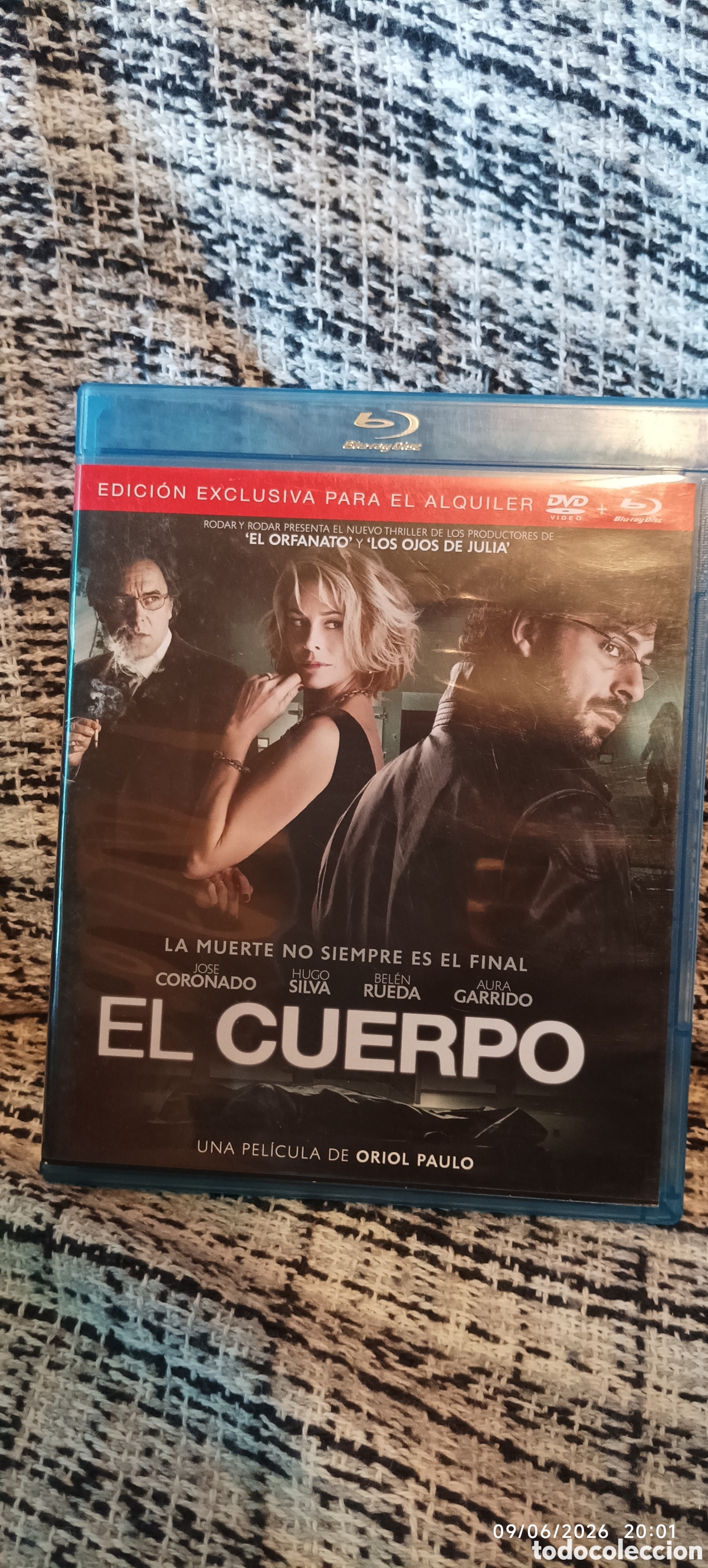 Cin&eacute;ma: El cuerpo Blu-ray Jos&eacute; Coronado