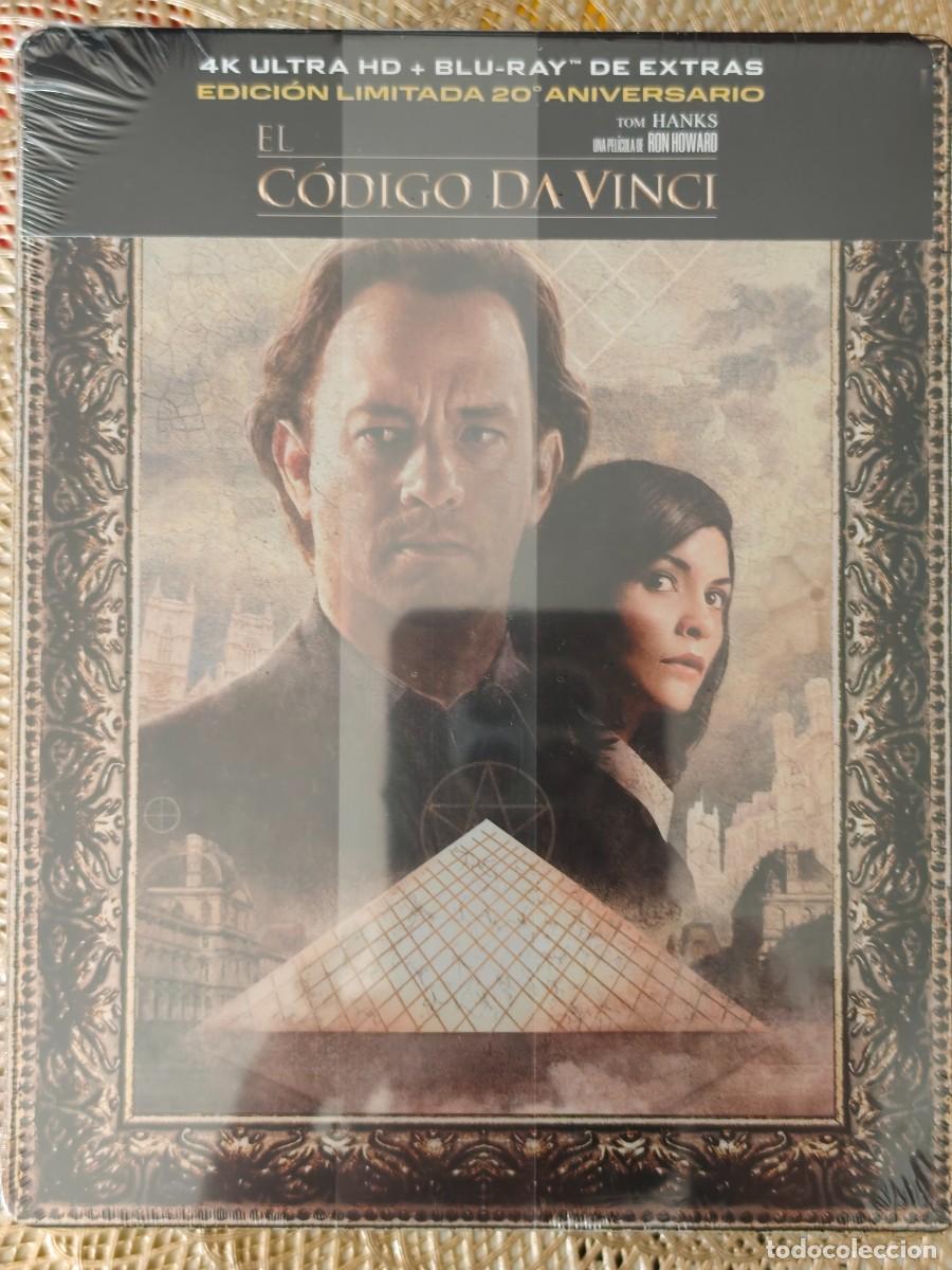 Cine: EL CODIGO DA VINCI (Ron Howard 2006) - EDICION METALICA 4K UHD COLECCIONISTA