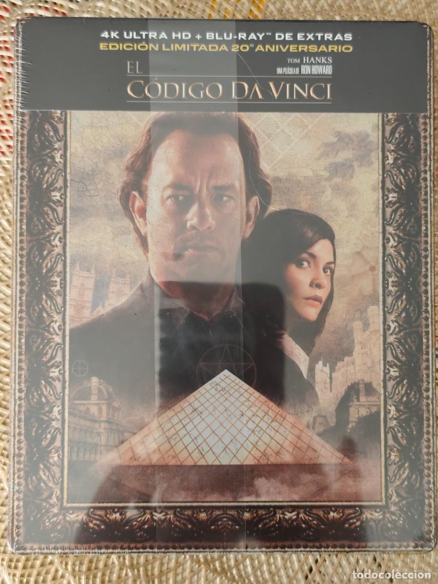 Cine: EL CODIGO DA VINCI (Ron Howard 2006) - EDICION METALICA 4K UHD