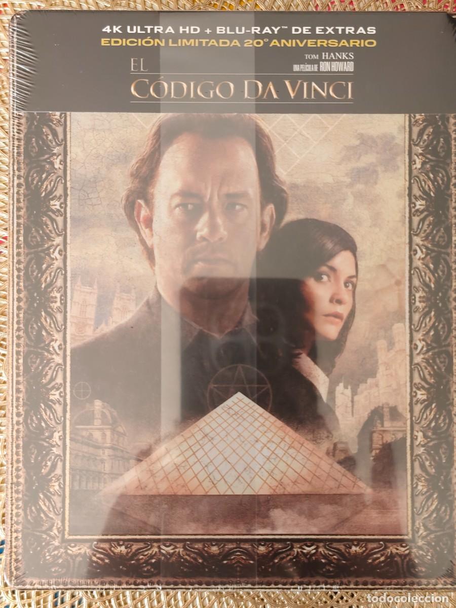 Cine: EL CODIGO DA VINCI (Ron Howard 2006) - EDICION METALICA 4K UHD