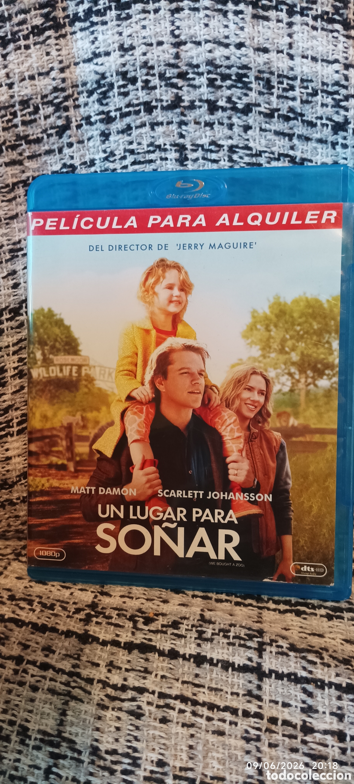 Cine: Un lugar para so&ntilde;ar Blu-ray de Jerry Maguire