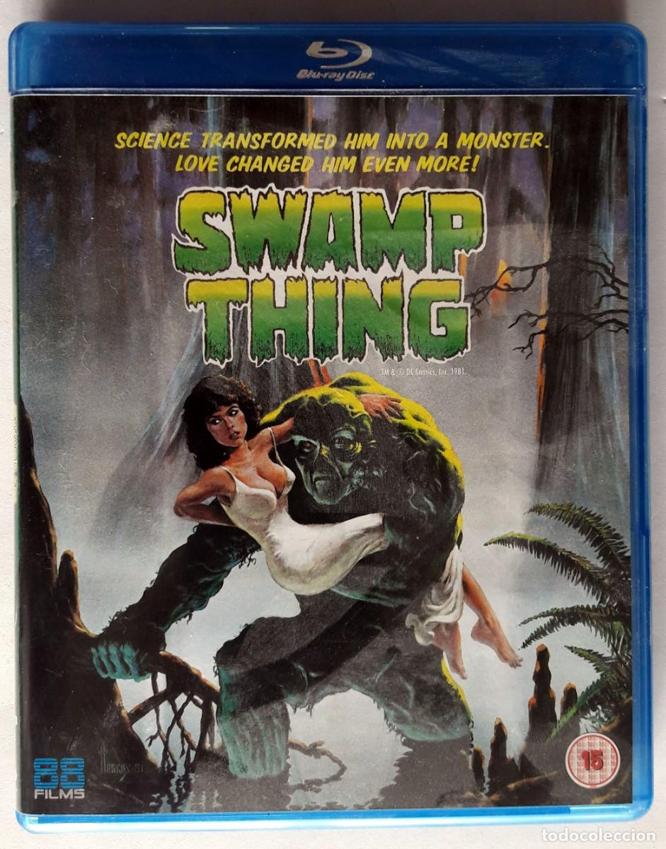 Cine: SWAMP THING (La cosa del pantano) de Wes Craven BR+DVD solo Espa&ntilde;ol en el DVD