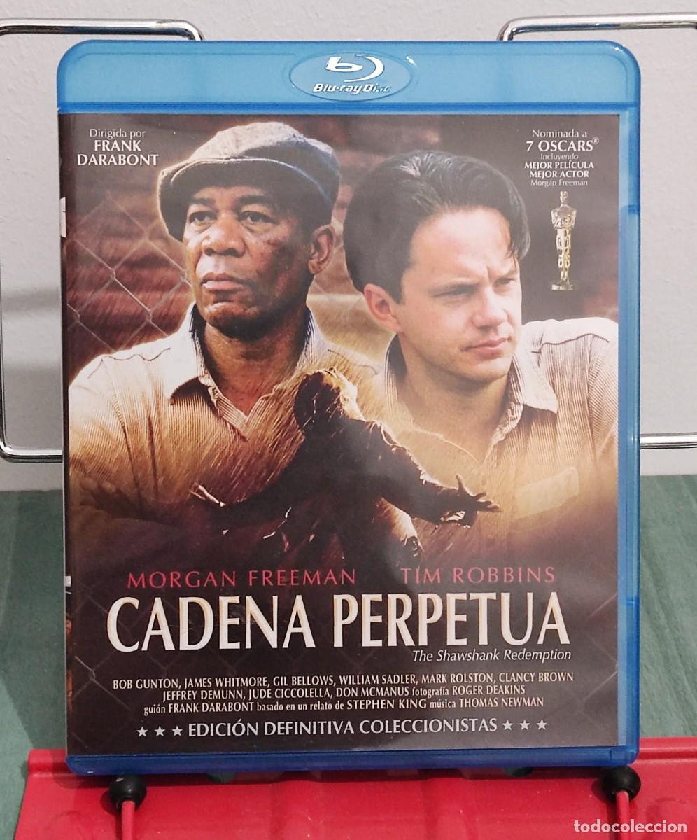 Cine: Cadena perpetua en Blu ray - (Frank Darabont, Tim Robbins, Morgan Freeman, Bob Gunton, Whitmore ...