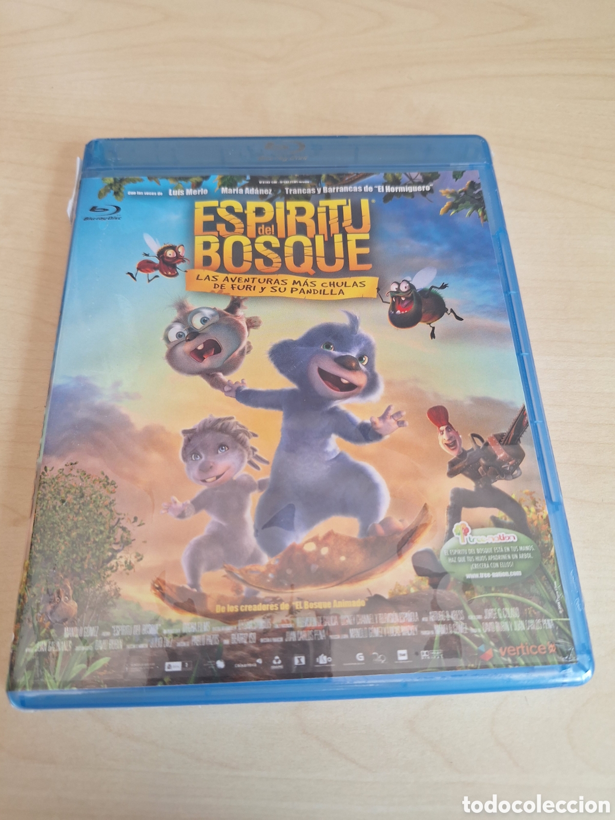Cine: RB15 esp&iacute;ritu del bosque BLURAY PRECINTADO