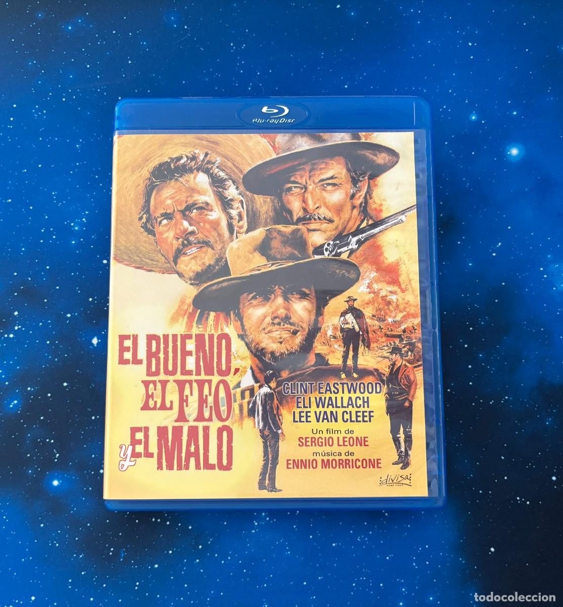 Cine: El Bueno El Feo y El Malo Blu-ray Clint Eastwood Sergio Leone