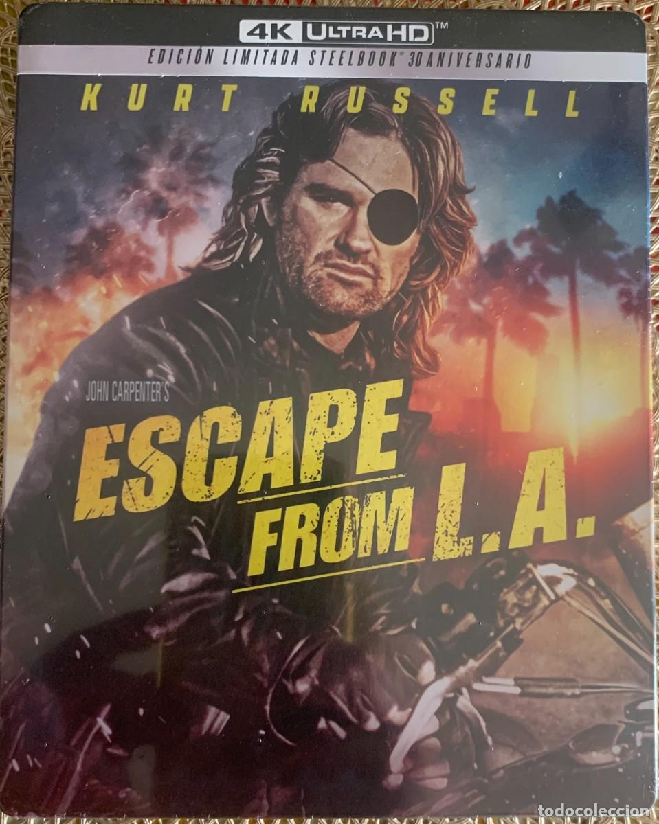 Cine: 2013: Rescate en L.A. (John Carpenter, 1996) - EDICION METALICA 4K UHD