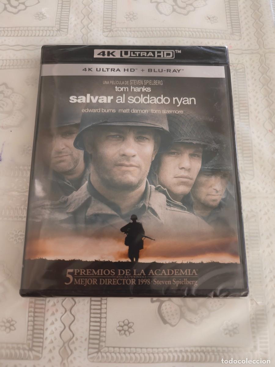 Cine: 4K ULTRA HD + BLU RAY - SALVAR AL SOLDADO RYAN - TOM HANKS - LEER CONDICIONES DE VENTA