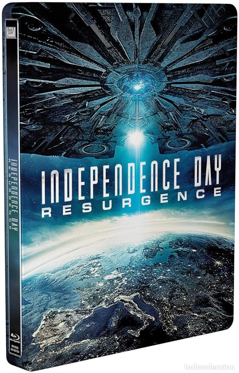 Cine: INDEPENDENCE DAY CONTRAATAQUE - BLURAY STEELBOOK 3D + 2D UNICO EN WALLAPOP