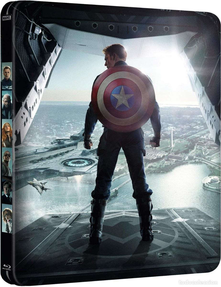 Cine: CAPITAN AMERICA EL SOLDADO DE INVIERNO - BLURAY STEELBOOK PRECINTADO