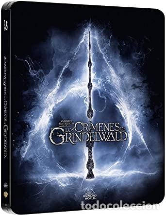 Cine: ANIMALES FANTASTICO: LOS CRIMENES DE GRINDELWALD - BLURAY STEELBOOK + COPIA DIGITAL