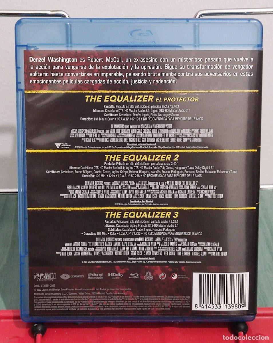 Cine: Trilogia Equalizer en Blu ray - Foto 2