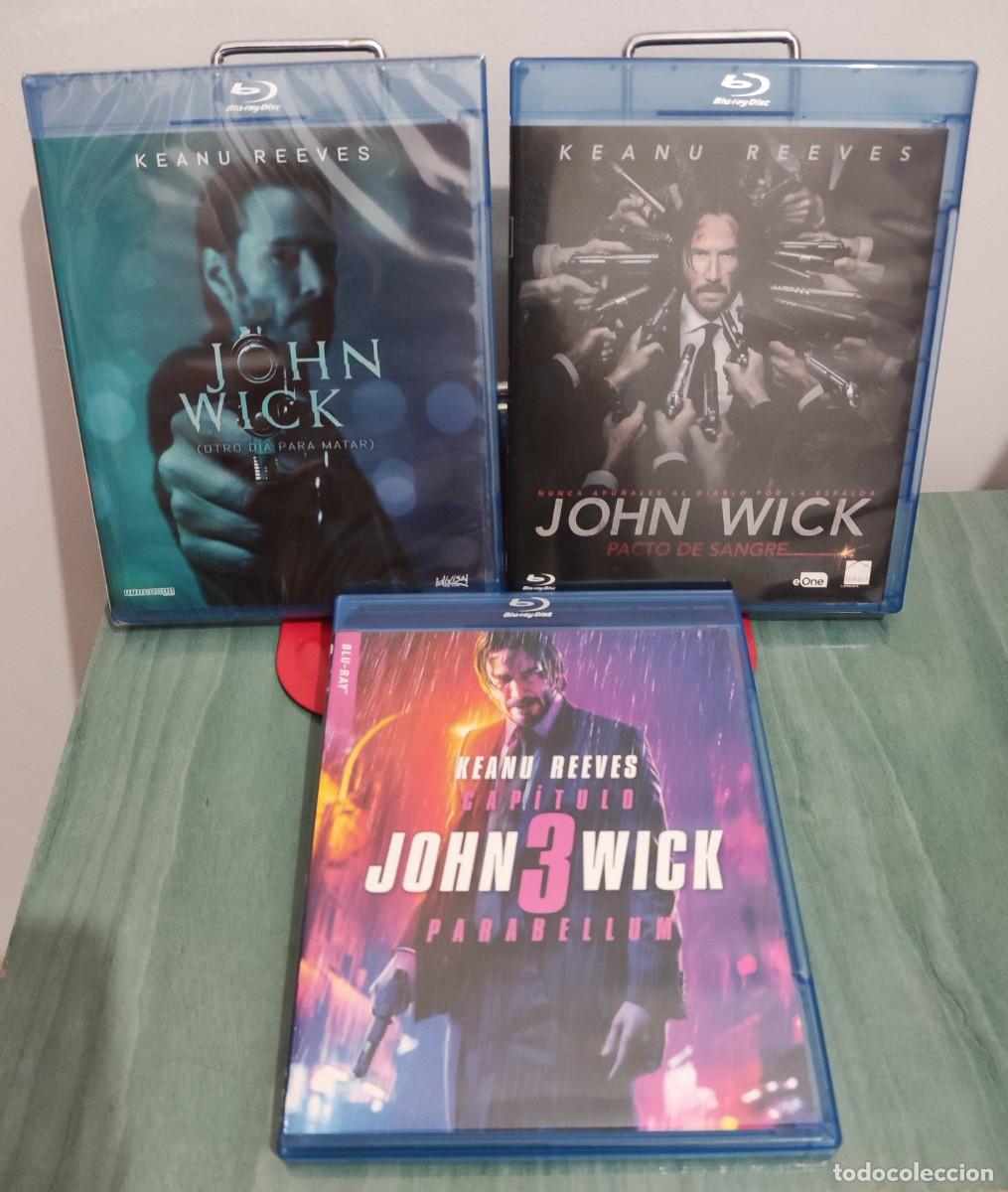 Cine: Trilogia John Wick en Blu ray
