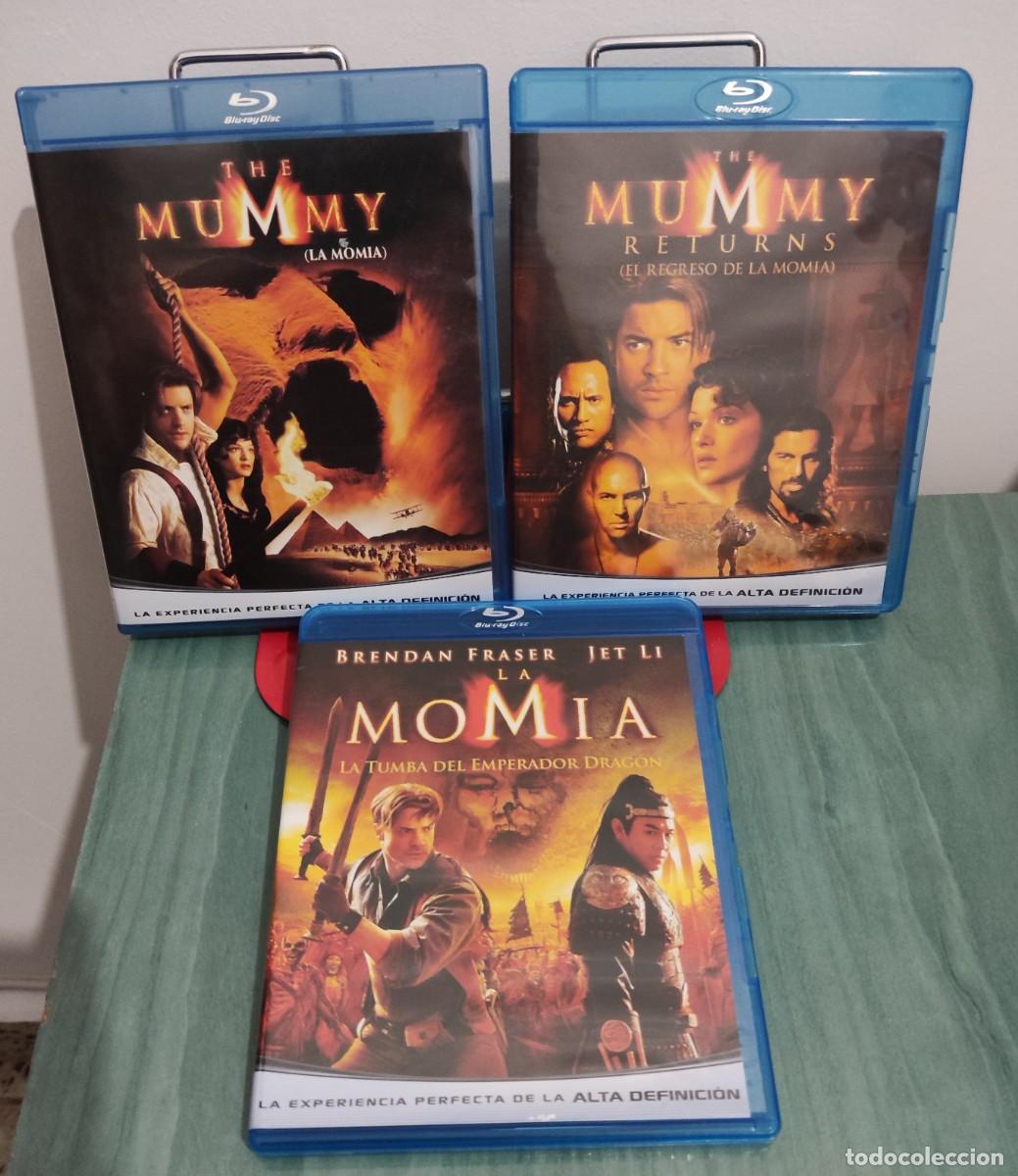 Cine: Trilogia La momia en Blu ray