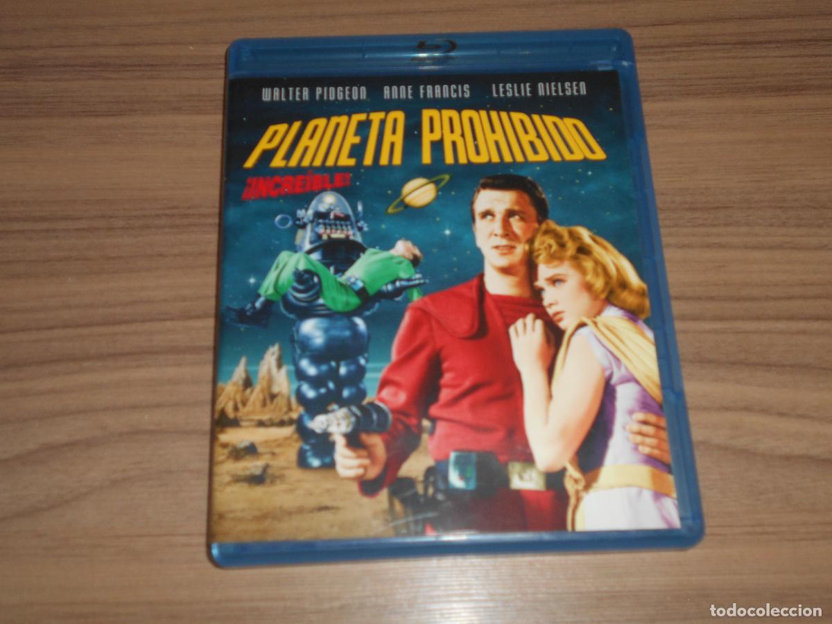 Cine: PLANETA PROHIBIDO BLU-RAY DISC Walter Pidgeon LESLIE NIELSEN Anne Francis WARNER