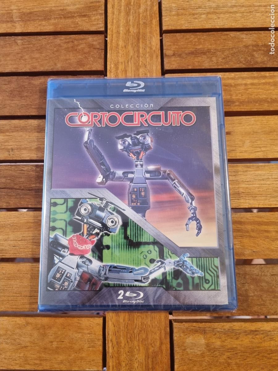 Cine: Cortocircuito 1 y 2 - Blu-ray nuevo - Short circuit 1 + 2