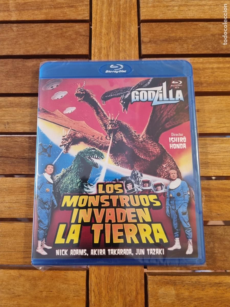 Cine: Godzilla - Los monstruos invaden La Tierra - Blu-ray nuevo - Ishir&ocirc; Honda