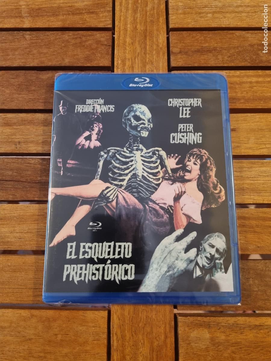 Cine: El esqueleto prehist&oacute;rico - Blu-ray nuevo - The Creeping Flesh - Christopher Lee - Peter Cushing