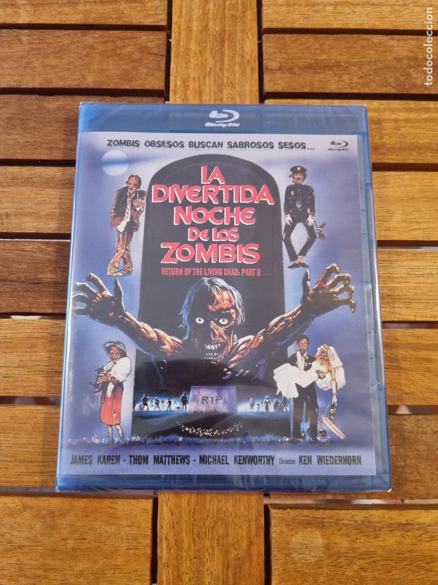 Cine: La divertida noche de los Zombis - Blu-ray nuevo - Return of the Living Dead: Part II