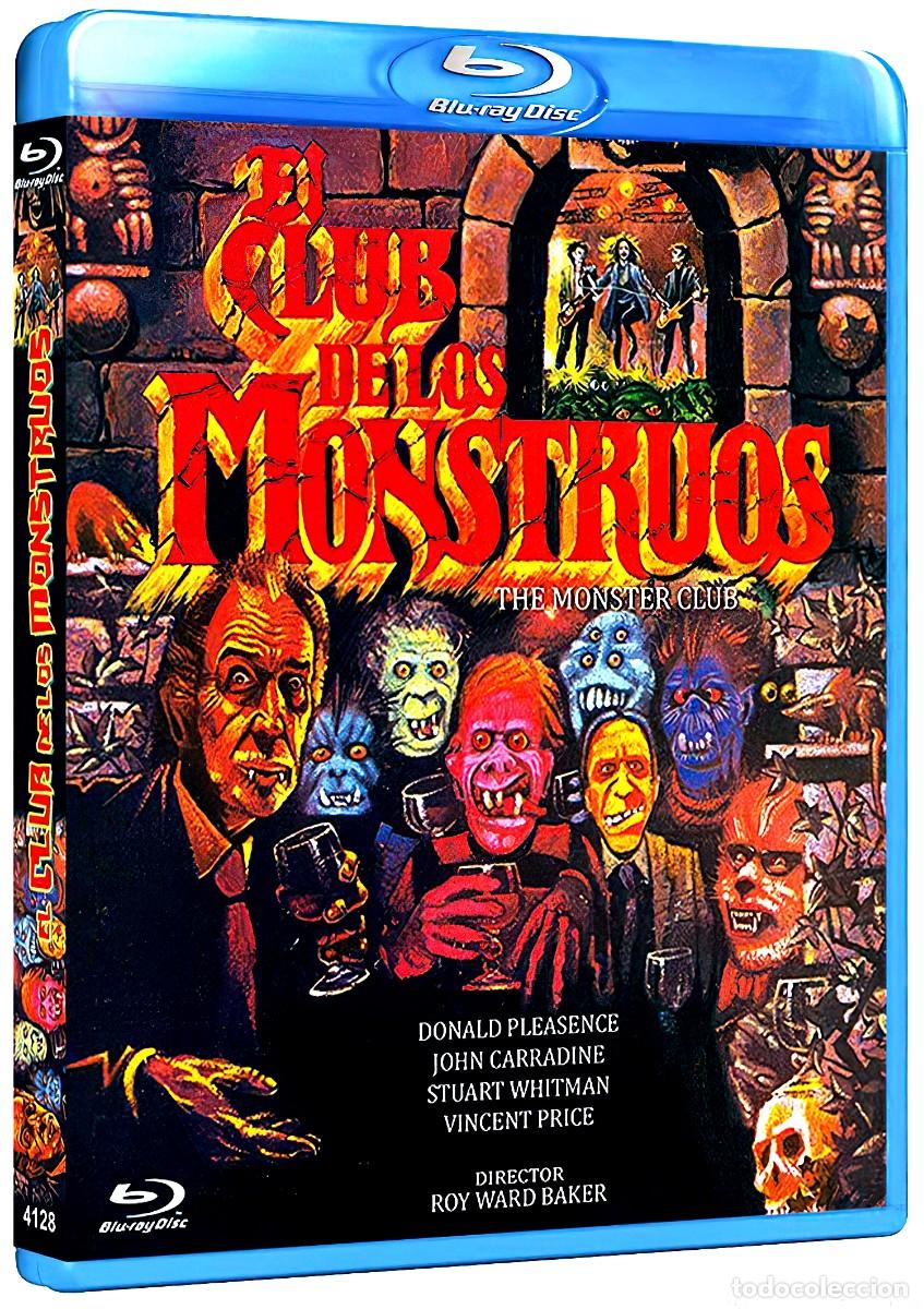 Cine: EL CLUB DE LOS MONSTRUOS (BLU-RAY DISC BD) DONALD PLEASENCE VINCENT PRICE