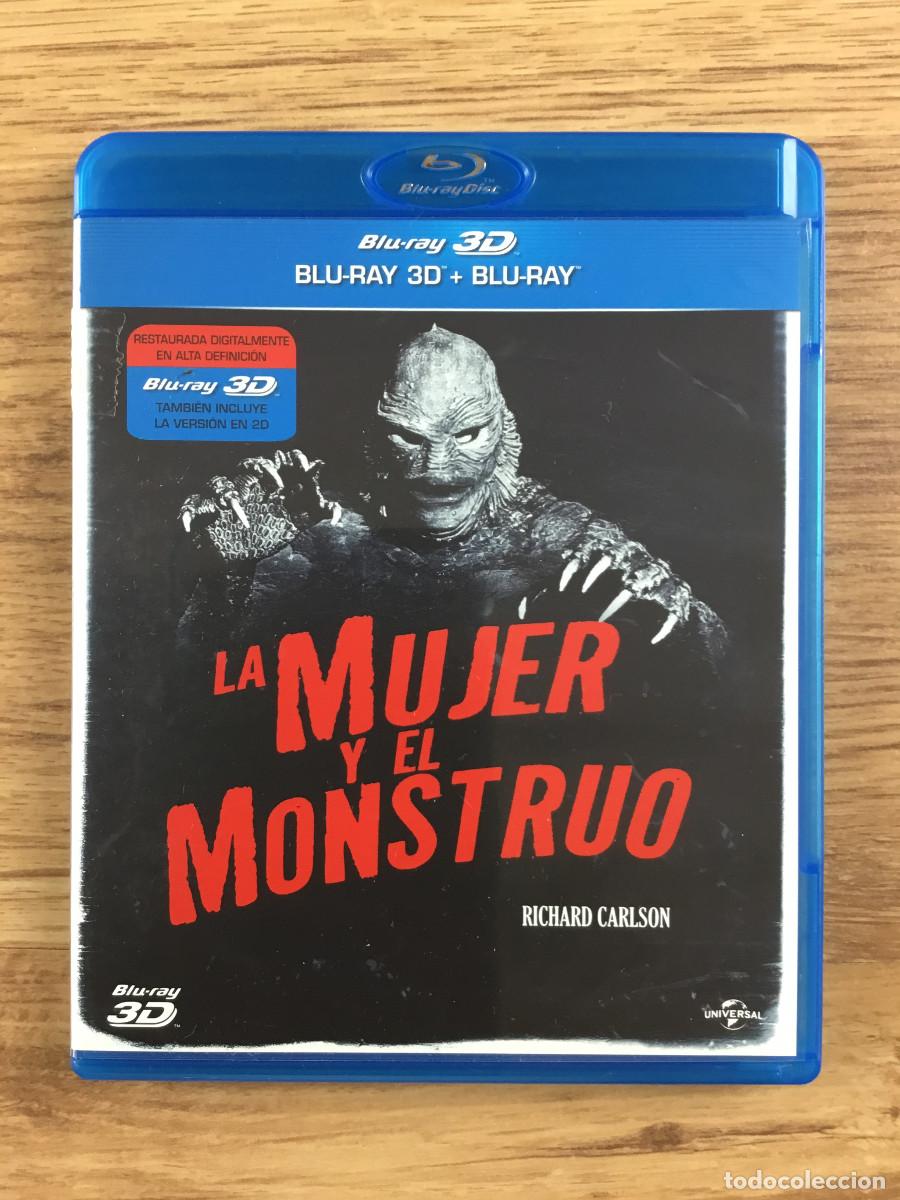 Cine: LA MUJER Y EL MONSTRUO - RICHARD CARLSON - BLURAY 3D + BLU-RAY - 1 DISCO - ESPA&Ntilde;OL CASTELLANO