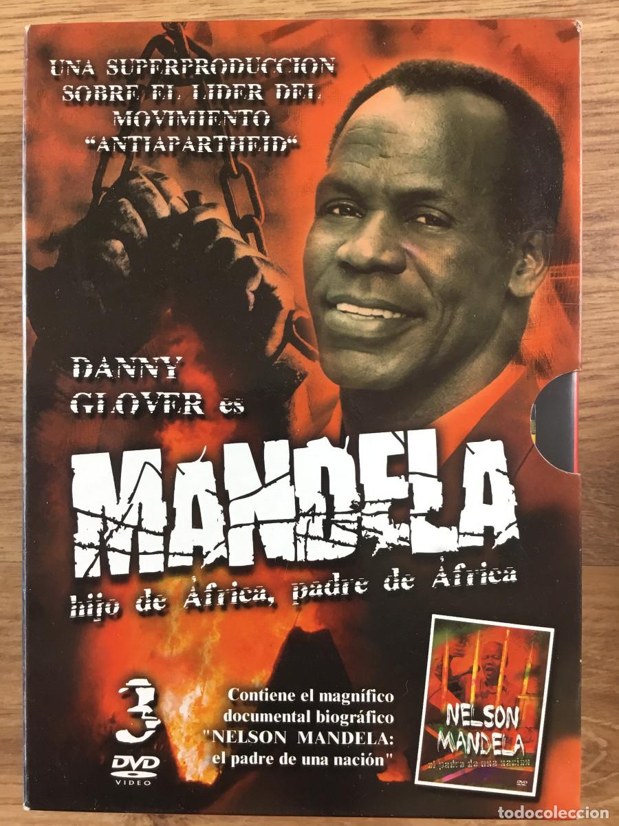 Cine: MANDELA HIJO DE &Aacute;FRICA, PADRE DE &Aacute;FRICA - DANNY GLOVER - 3 DVD - ESPA&Ntilde;OL CASTELLANO