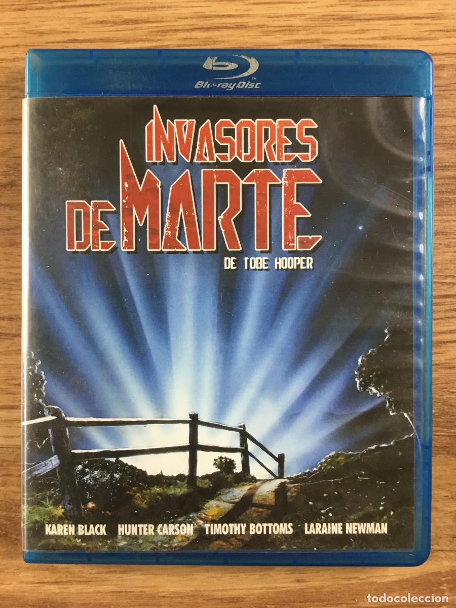 Cine: INVASORES DE MARTE - TOBE HOOPER - BLURAY - BLU-RAY - ESPA&Ntilde;OL CASTELLANO