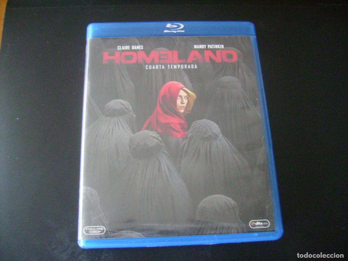 Cine: HOMELAND - BLU-RAY - CUARTA TEMPORADA 3 DISCOS