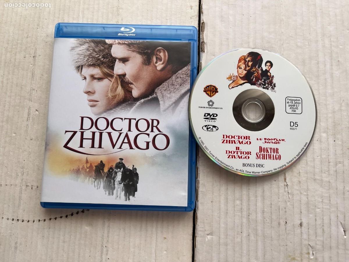 Cine: DOCTOR ZHIVAGO DR SHIVAGO SHIBAGO ZHIBAGO - PELICULA BRAY BLURAY DVD KREATEN