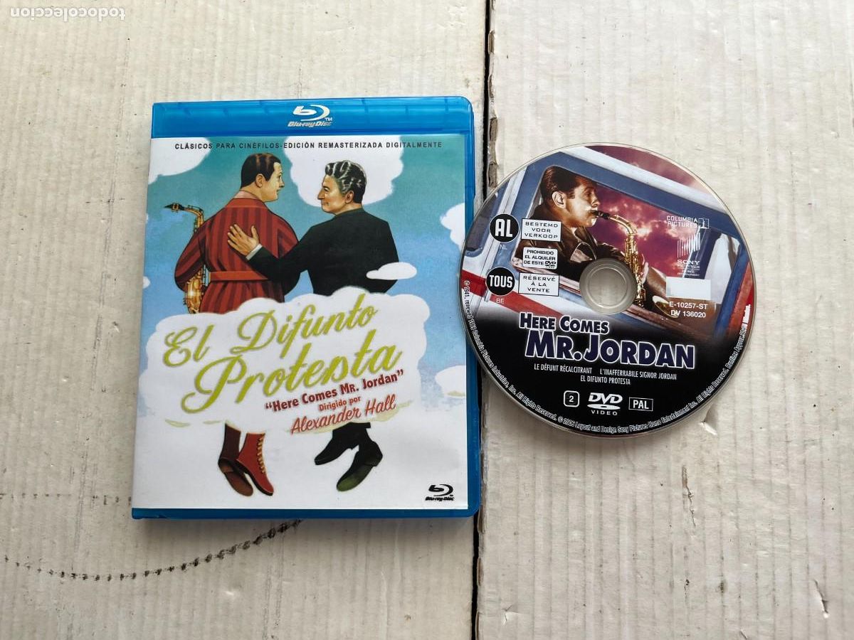 Cine: EL DIFUNTO PROTESTA HERE COME MR JORDAN - PELICULA BRAY BLURAY DVD KREATEN