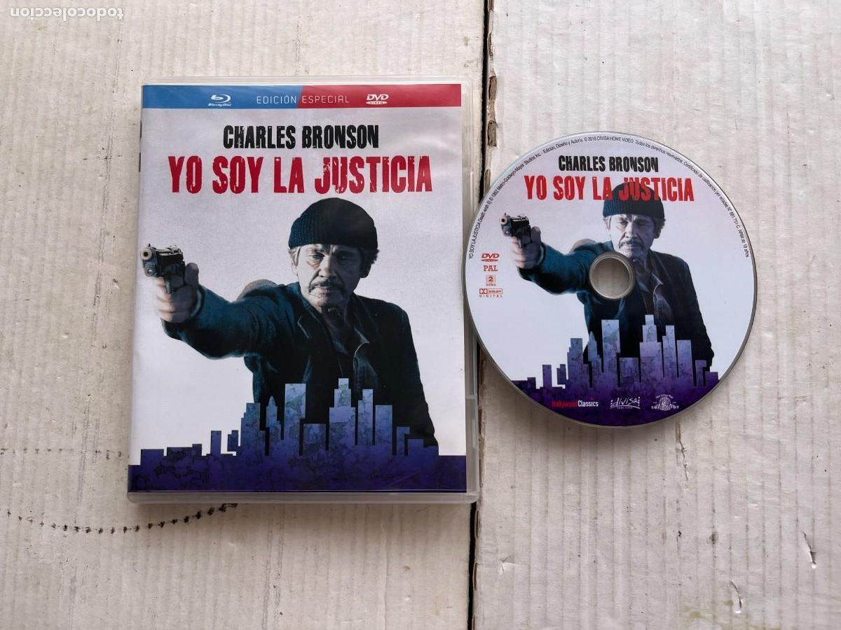 Cine: YO SOY LA JUSTICIA - PELICULA BRAY BLURAY DVD KREATEN